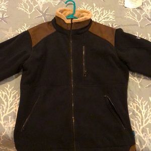 EUC Kuhl Men’s Med Black Fleece Jacket